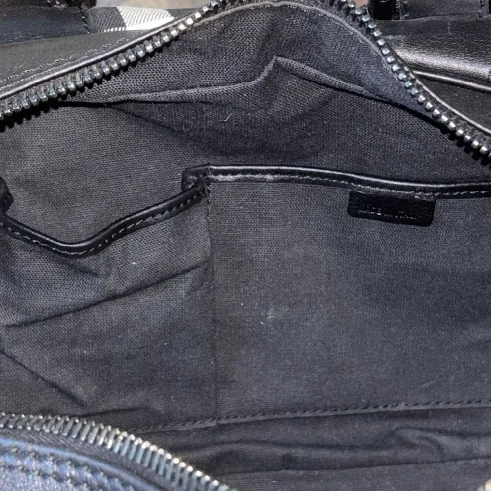 Burberry Knight Bag Purse Satchel signature nova house check XL leather/canvas - Picture 9 of 15